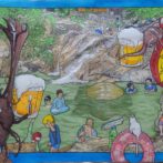 國じゅう諸所図絵『府中・三郎の滝』