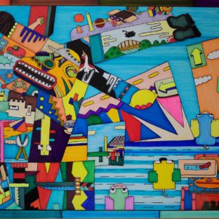 顔面スニーカー男ハイジャック事件