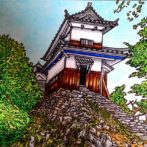 國じゅう諸所図絵『高梁／備中松山城』