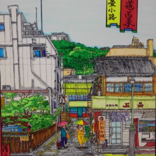 諸所尾道百景『土堂海岸・石畳小路』