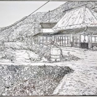 誠屋（塗り絵用・下書き）