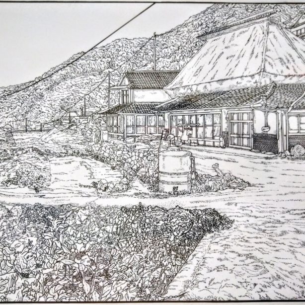 誠屋(塗り絵用・下書き)