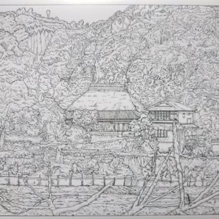 妖屋（塗り絵用）