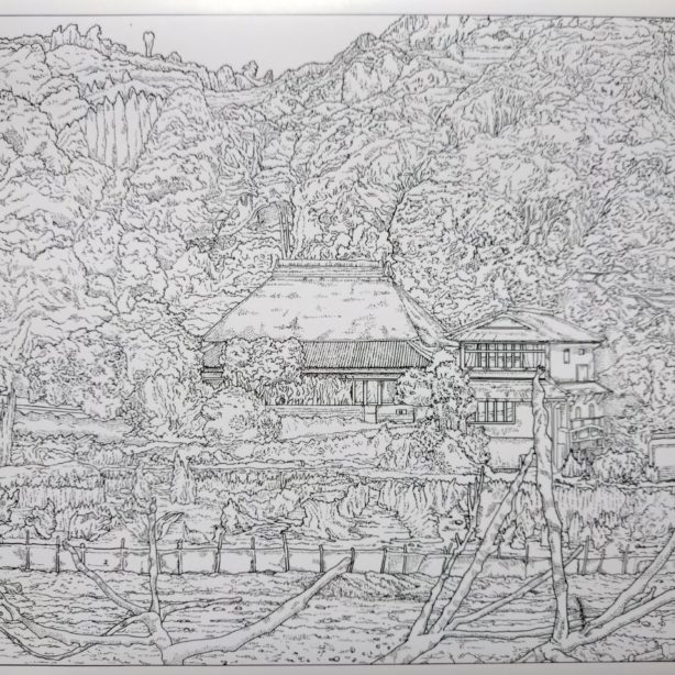 妖屋(塗り絵用)