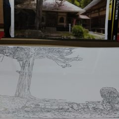 「竹林寺」下書き2
