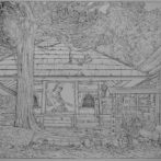 妖闇寺（ようあんじ）・京伝堂　【コピー　塗り絵用下書き】