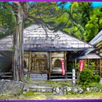 國じゅう諸所図絵『竹林寺・護摩堂』（原画）