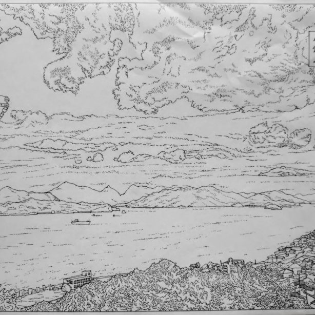 『諸処尾道百景/鯨島、小鯨島』